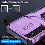 For Samsung Galaxy S26 Ultra Case Camshield Kickstand TPU + PC Anti-Slip Phone Cover