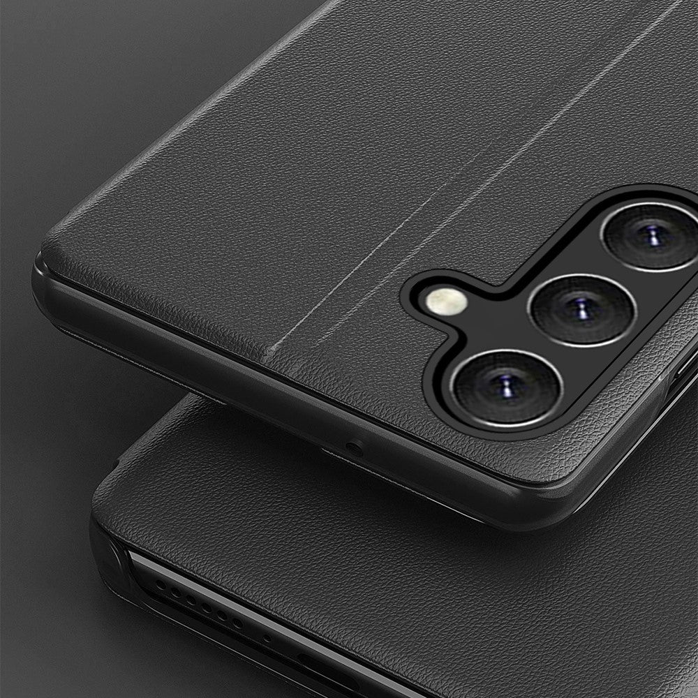 For Samsung Galaxy A37 5G Phone Case View Window Folio Flip PU Leather Stand Cover