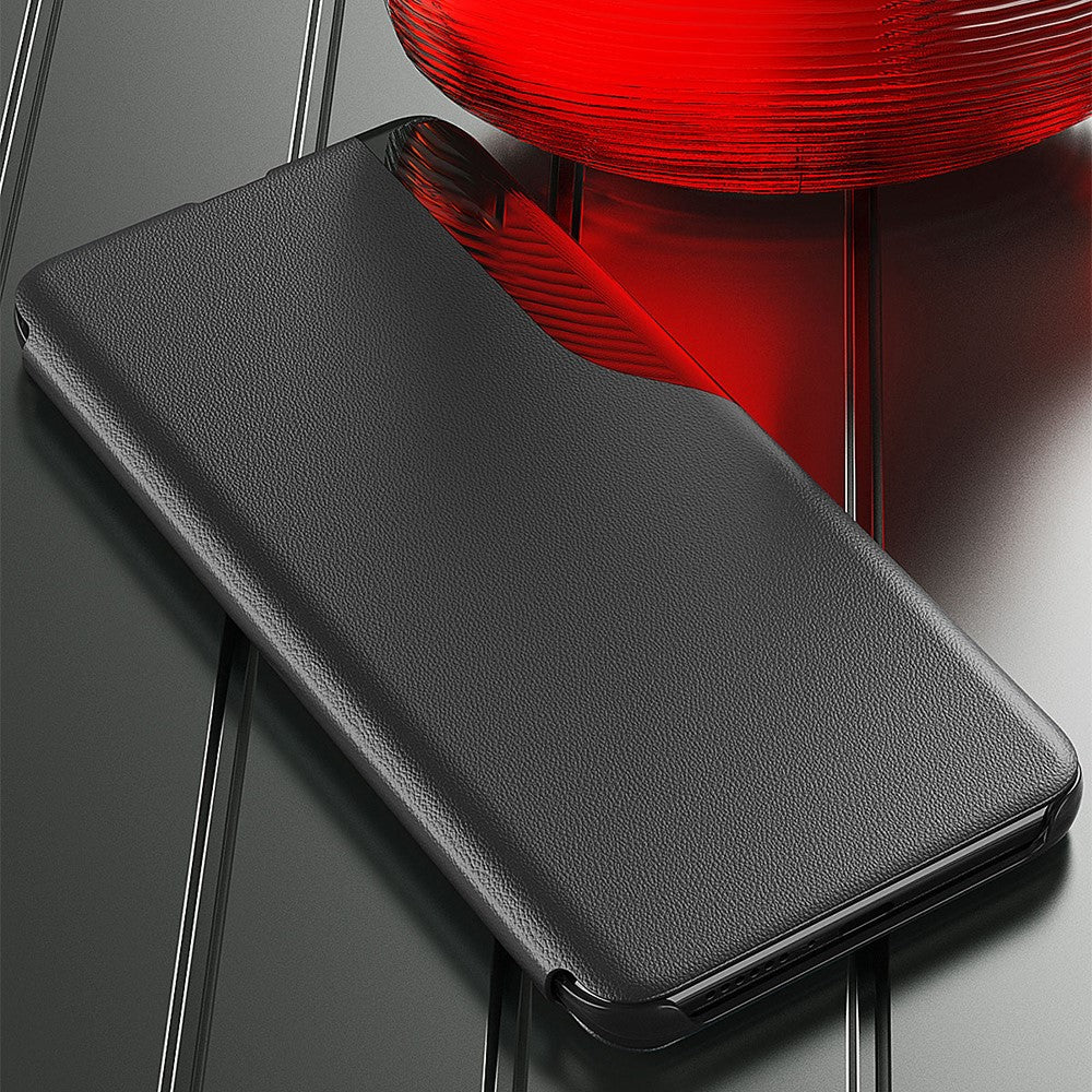 For Samsung Galaxy A37 5G Phone Case View Window Folio Flip PU Leather Stand Cover