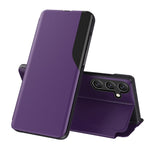 For Samsung Galaxy A37 5G Phone Case View Window Folio Flip PU Leather Stand Cover
