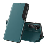 For Samsung Galaxy A37 5G Phone Case View Window Folio Flip PU Leather Stand Cover
