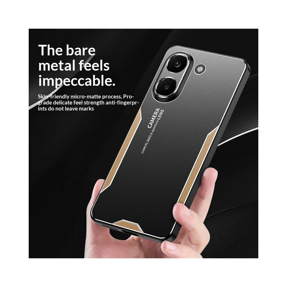 Xiaomi Redmi Turbo 5 5G mobilskal Aluminiumlegering TPU PC Baksida