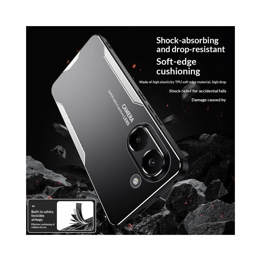 Xiaomi Redmi Turbo 5 5G mobilskal Aluminiumlegering TPU PC Baksida