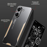 Xiaomi Redmi Turbo 5 5G mobilskal Aluminiumlegering TPU PC Baksida