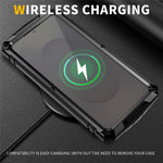 R-JUST cover til Samsung Galaxy S26 Ultra i pc, silikone og metal med mobilcover og hærdet glasfilm