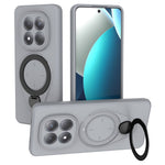For Xiaomi Redmi Note 15 Pro 4G (Global) Magnetic Case Rotating Kickstand TPU PC Phone Cover