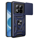 For Xiaomi Redmi Note 15 Pro 4G (Global) Case with Slide Camera Lid PC + TPU Kickstand Phone Cover