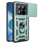 For Xiaomi Redmi Note 15 Pro 4G (Global) Case with Slide Camera Lid PC + TPU Kickstand Phone Cover