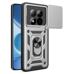 For Xiaomi Redmi Note 15 Pro 4G (Global) Case with Slide Camera Lid PC + TPU Kickstand Phone Cover