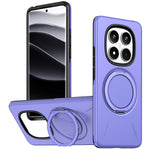 For Xiaomi Poco X7 5G / Xiaomi Redmi Note 14 Pro+ 5G / Xiaomi Redmi Note 14 Pro 4G / Xiaomi Redmi Note 14 Pro 5G Magnetic Case Rotating Kickstand TPU + PC Phone Cover