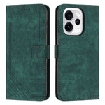 For Oppo Reno15 F 5G Stand Case Imprinted Lines Leather Phone Cover