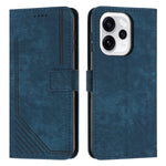 For Oppo Reno15 F 5G Stand Case Imprinted Lines Leather Phone Cover