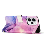For Oppo Reno15 F 5G Stand Case Marble Pattern PU Leather Wallet Phone Cover