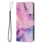 For Oppo Reno15 F 5G Stand Case Marble Pattern PU Leather Wallet Phone Cover