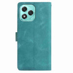 For Honor 400 Lite 5G Case Garden Imprinted PU Leather Wallet Phone Cover with Wrist Strap