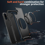 For Samsung Galaxy A06 5G / Galaxy A07 4G / Galaxy A07 5G / Galaxy A06 4G Magnetic Case TPU + PC Kickstand Phone Cover