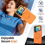 For Xiaomi 17 Pro Max Magnetic Case Rotating Kickstand TPU + PC Phone Cover