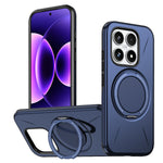 For Xiaomi 17 Magnetic Case Rotating Kickstand TPU + PC Phone Cover