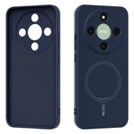 ABEEL Magnetiskt Skal För Honor Magic8 Lite 5G / X9d 5G / X70 5G Skin Touch Flytande Silikon mobil Baksida