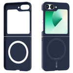ABEEL For Samsung Galaxy Z Flip6 5G Magnetic Case Skin Touch Liquid Silicone Phone Back Cover