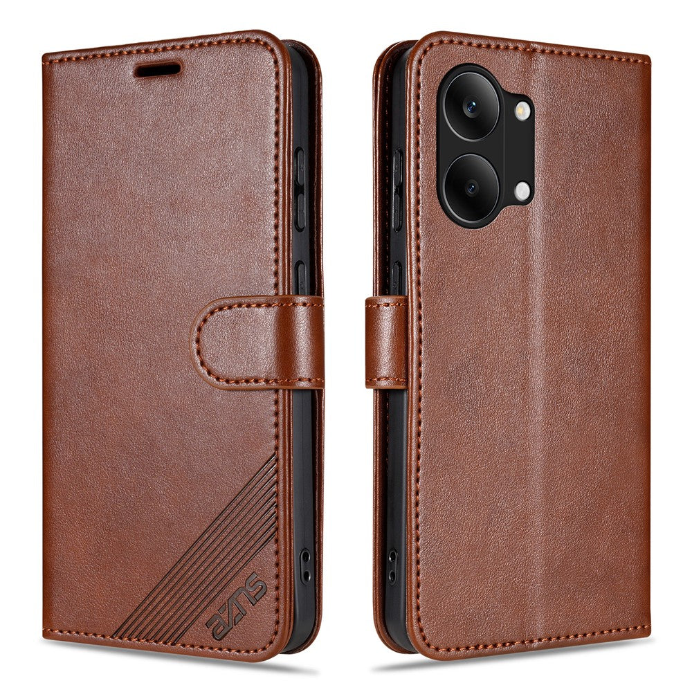 AZNS For Xiaomi Poco X8 Pro Max 5G / Redmi Turbo 5 Max 5G Case Anti-Scratch PU Leather Stand Wallet Phone Cover