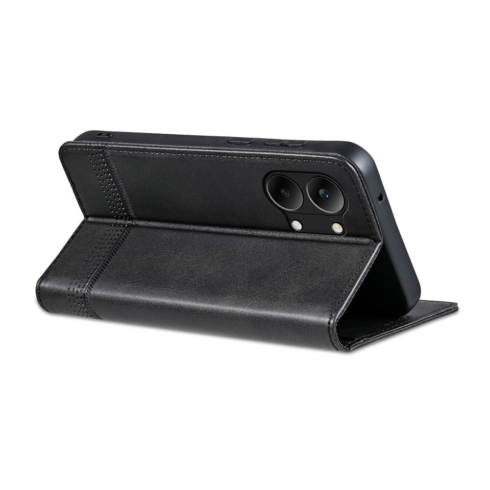AZNS For Xiaomi Poco X8 Pro Max 5G / Redmi Turbo 5 Max 5G Case Cowhide Texture PU Leather Wallet Phone Cover