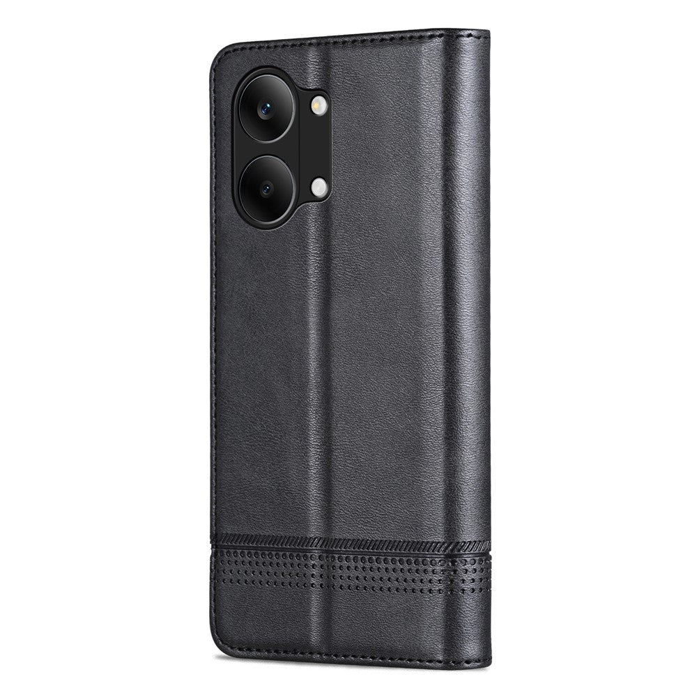AZNS For Xiaomi Poco X8 Pro Max 5G / Redmi Turbo 5 Max 5G Case Cowhide Texture PU Leather Wallet Phone Cover