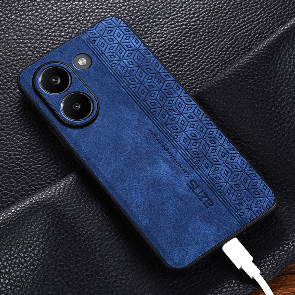 AZNS For Xiaomi Poco X8 Pro 5G / Redmi Turbo 5 5G Case PU Leather Covered TPU Phone Protective Cover