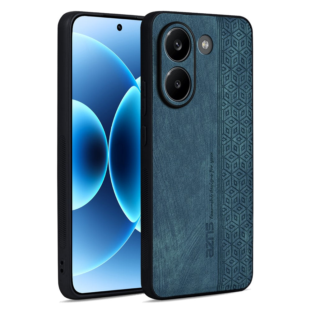 AZNS For Xiaomi Poco X8 Pro 5G / Redmi Turbo 5 5G Case PU Leather Covered TPU Phone Protective Cover