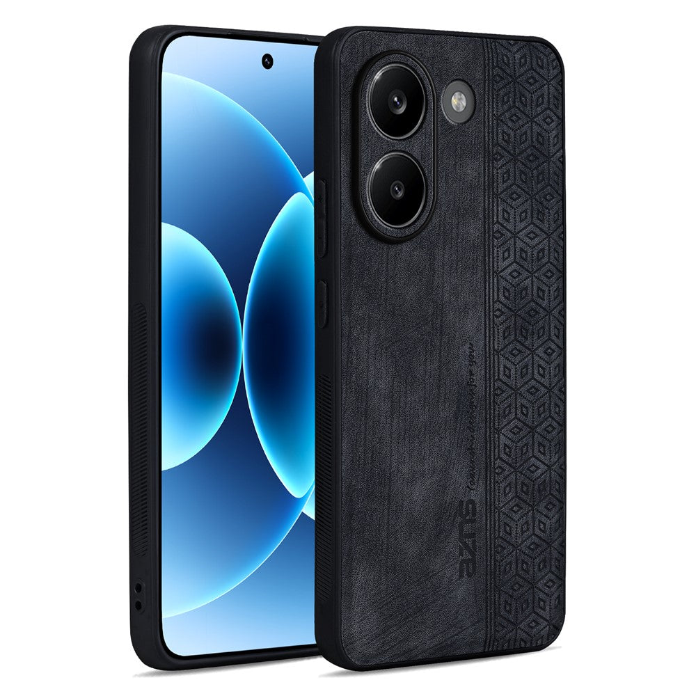 AZNS For Xiaomi Poco X8 Pro 5G / Redmi Turbo 5 5G Case PU Leather Covered TPU Phone Protective Cover