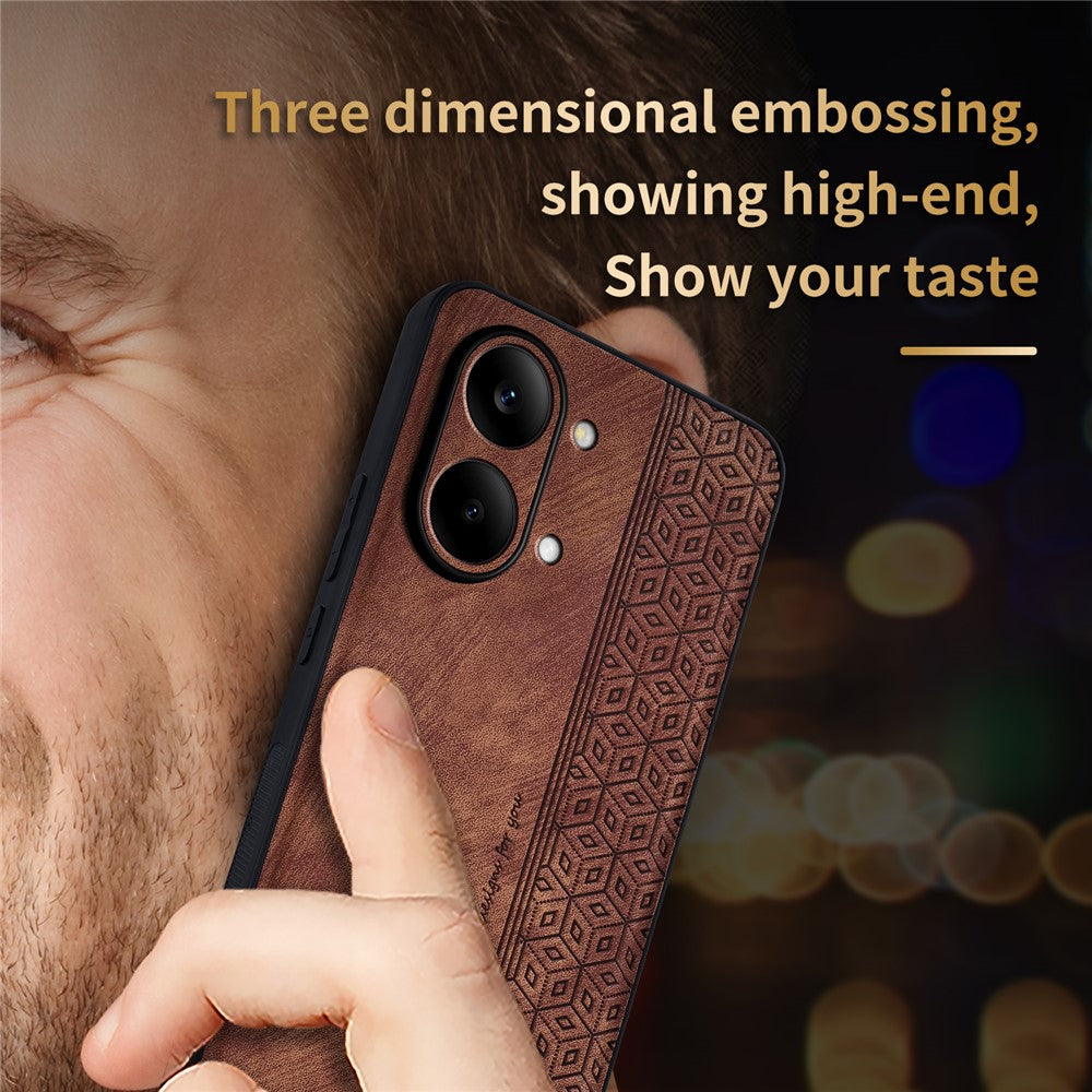 AZNS For Xiaomi Poco X8 Pro Max 5G / Redmi Turbo 5 Max 5G Case PU Leather Covered TPU Phone Protective Cover