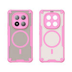For Xiaomi Redmi Note 14 Pro 5G  /  Poco X7 5G Magnetic Case TPU + PC Phone Back Cover
