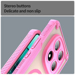 For Xiaomi Redmi Note 14 Pro 5G  /  Poco X7 5G Magnetic Case TPU + PC Phone Back Cover