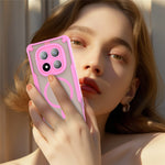 For Xiaomi Redmi Note 14 Pro 5G  /  Poco X7 5G Magnetic Case TPU + PC Phone Back Cover