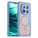 For Xiaomi Redmi Note 14 Pro 5G  /  Poco X7 5G Magnetic Case TPU + PC Phone Back Cover