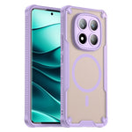 For Xiaomi Redmi Note 14 Pro 5G  /  Poco X7 5G Magnetic Case TPU + PC Phone Back Cover