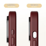 For iPhone 13 Pro Magnetic Case TPU + PC Rubberized Finish Phone Cover