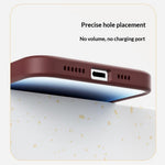 For iPhone 13 Pro Magnetic Case TPU + PC Rubberized Finish Phone Cover