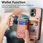 For Oppo A6 5G (Global) Case RFID Blocking Card Holder Jeans Cloth Texture Leather Back Cover with Elastic Wristband