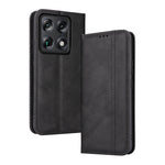 For Motorola Moto X70 Air Pro 5G / Motorola Signature 5G Læder Cover Pung Stand Retro Tekstur Telefon Cover