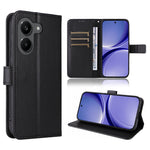 For Xiaomi Redmi Turbo 5 5G / Xiaomi Poco X8 Pro 5G Leather Wallet Case with Strap Diamond Texture Phone Cover