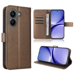 For Xiaomi Redmi Turbo 5 5G / Xiaomi Poco X8 Pro 5G Leather Wallet Case with Strap Diamond Texture Phone Cover
