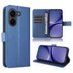 For Xiaomi Redmi Turbo 5 5G / Xiaomi Poco X8 Pro 5G Leather Wallet Case with Strap Diamond Texture Phone Cover