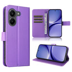 For Xiaomi Redmi Turbo 5 5G / Xiaomi Poco X8 Pro 5G Leather Wallet Case with Strap Diamond Texture Phone Cover
