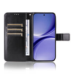 For Xiaomi Redmi Turbo 5 5G / Xiaomi Poco X8 Pro 5G PU Leather Case with Strap Crazy Horse Texture Phone Wallet Cover