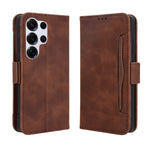 For Samsung Galaxy S26 Ultra Leather Case Phone Wallet Cover with Multiple Card Slots