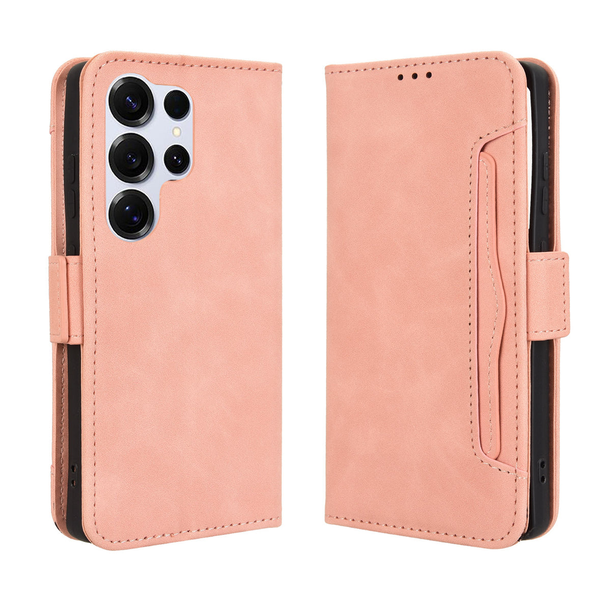 For Samsung Galaxy S26 Ultra Leather Case Phone Wallet Cover with Multiple Card Slots