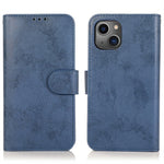 Til iPhone 15 Pung Etui Retro Mat Magnetisk Aftageligt PU Læder TPU Telefoncover