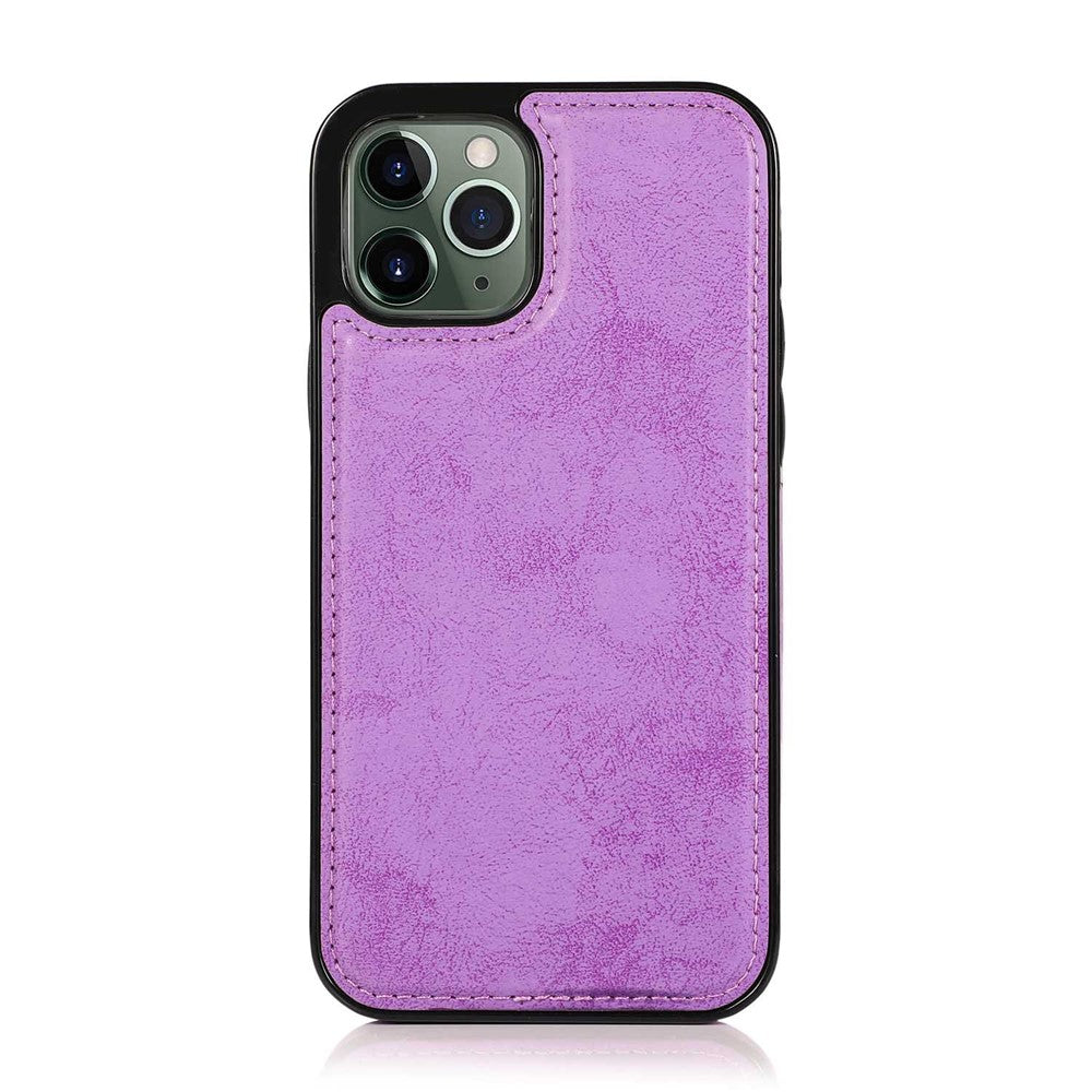 Til iPhone 16 Pro Pung Etui Retro Mat Magnetisk Aftageligt PU Læder TPU Telefoncover