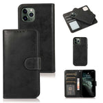 Til iPhone 16 Pro Pung Etui Retro Mat Magnetisk Aftageligt PU Læder TPU Telefoncover